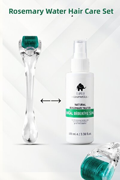 ELAMOUR - إبرة التيتانيوم الأصلية - إبرة ديرمارولر 0.5 ملم 540 - مجموعة ماء ا...