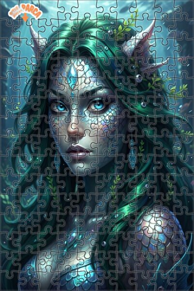 Esranın Dünyası Double Layer Framed Wooden Puzzle 150 Pieces 20X30 with Merma...