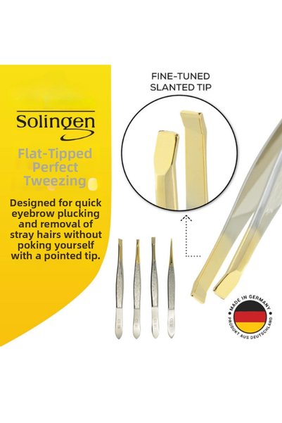 SheMask Tweezers Professional Eyebrow Tweezers Fine Tip Tweezers Ingrown Hair Tweezers Stainless Steel Eyebrow Removal Tweezers Set
