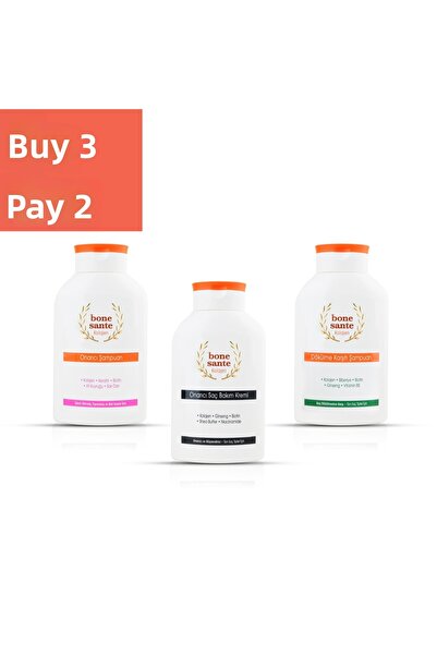 Bone Sante Anti-Hair Loss Shampoo - Repairing Shampoo - Repairing Care Cream