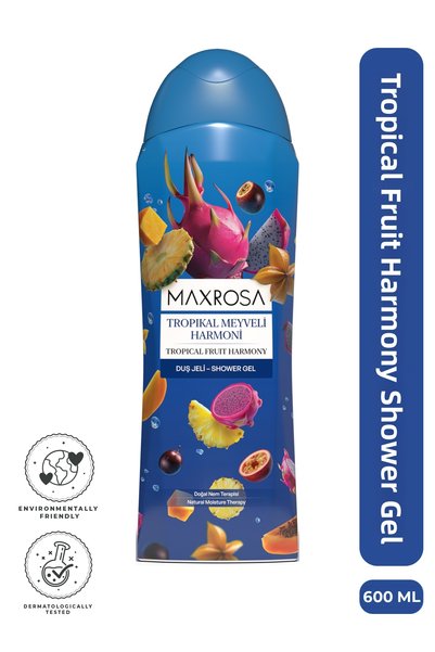Maxrosa Tropical Fruits Shower Gel 600 ml