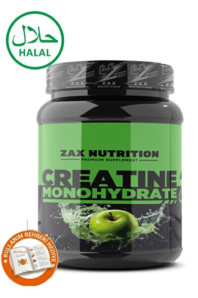 zax nutrition كرياتين 300 جرام بنكهة التفاح الأخضر