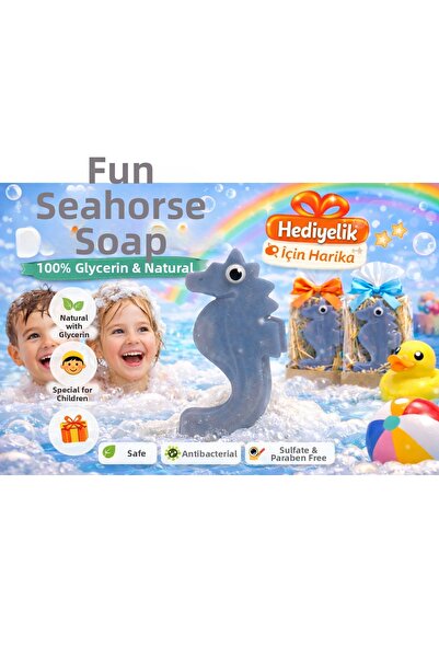 shop Sea Horse Soap with Moving Eyes – Fun Soap with Natural Glycerin, Specia...