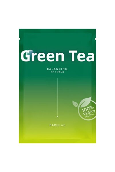 Barulab The Clean Vegan Green Tea Mask - Oil Balancing Mask with Green Tea 23gr