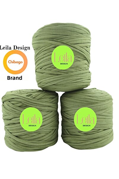 Leila Design Fir de bumbac pieptănat, fir pentru țesut, fir pentru genți (600...