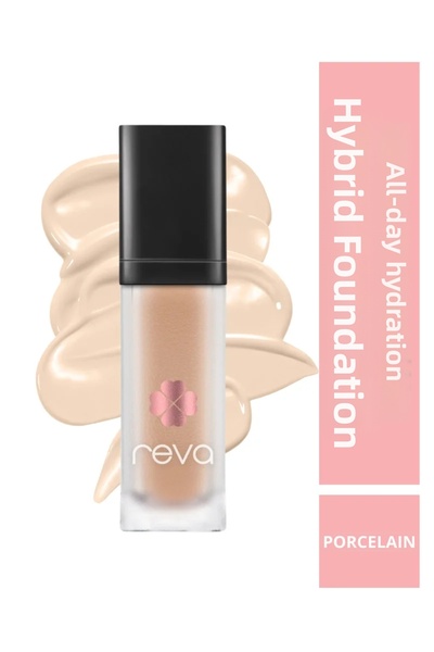 REVA كريم أساس هجين وكريم أساس هجين بورسلين بعامل حماية من الشمس 20 - رقم: 50...