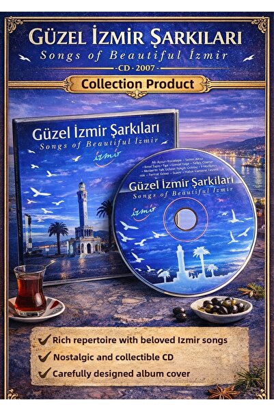Seyhan Müzik Güzel İzmi̇r Şarkilari- Songs of Beautiful İzmi̇r – Cd- 2007 – C...
