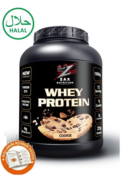 zax nutrition بسكويت بروتين مصل اللبن بنكهة 1800 جرام