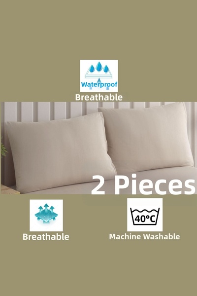 sevilya وسادة ملونة بسحاب صغير مقاومة للسوائل مقاوم للماء واقي فراش وواقي وسادة