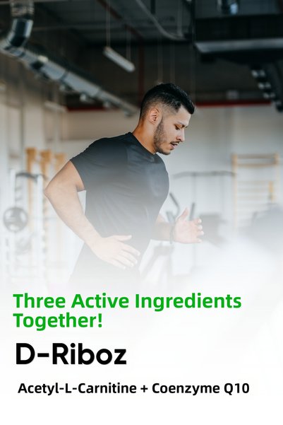 Custom Supplements Custom Ribose Plus (5000 Mg D-Ribose 500 Mg Acetyl-L-Carnitin 100 Mg Coenzimq10 (30 Bags)
