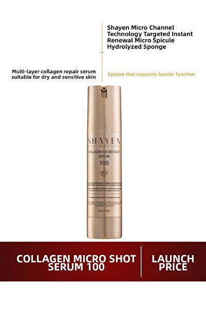 Shayen Paris Micro Channel Technology Collagen Micro Shot Serum 100 50 ml