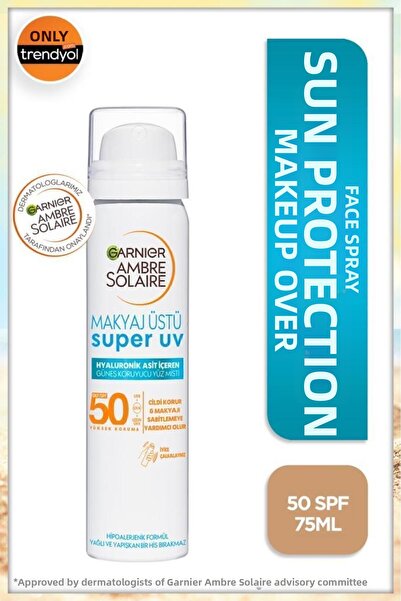 Garnier رذاذ الوجه أمبر سولير - مكياج واقي من الشمس