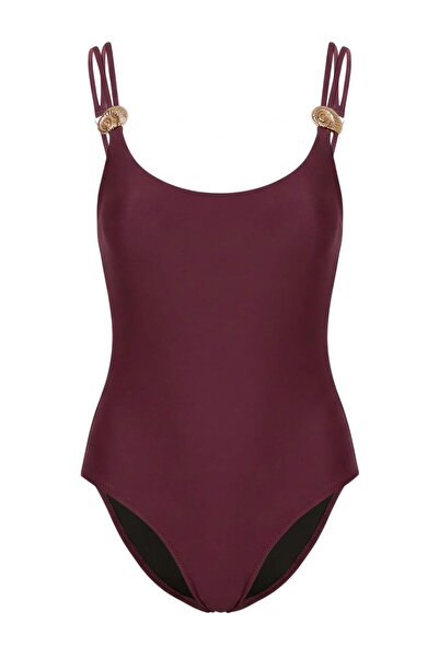 Trendyol Collection Costum de baie obișnuit cu decolteu pătrat piese și acces...