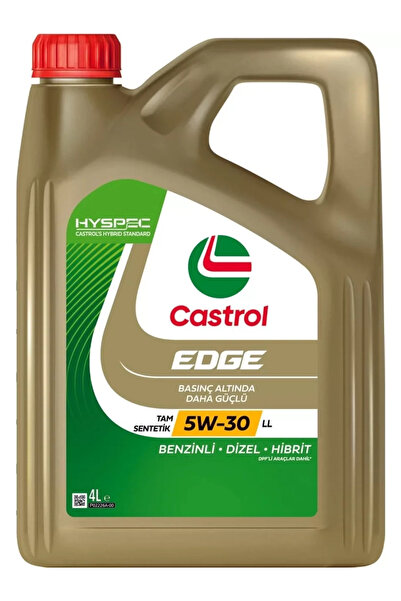 CASTROL Edge 5w-30 Ll 4 Litre Motor Yağı-yeni Ambalaj (ÜRETİM YILI : 2025)