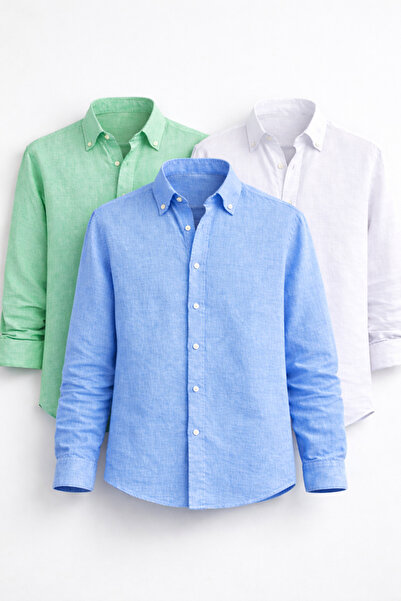 legends butik Set de cămăși Sofia in din bumbac piese pentru bărbați – Modern...