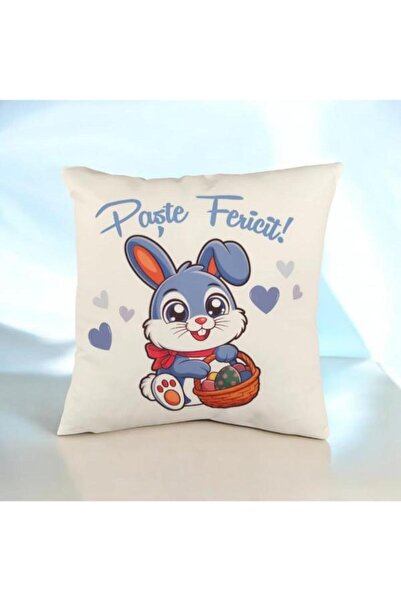 OEM Pernă Personalizată ,,Paște Fericit!'' 40 x 40 cm