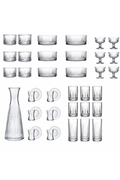 Maloria Elysia Desen İthal 43 Parça Bardak, Sunumluk, Çerezlik , Dondurmalık ...