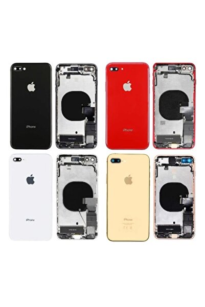 Genel Markalar iPhone 8 Plus FULL Dolu Kasa (Beyaz)