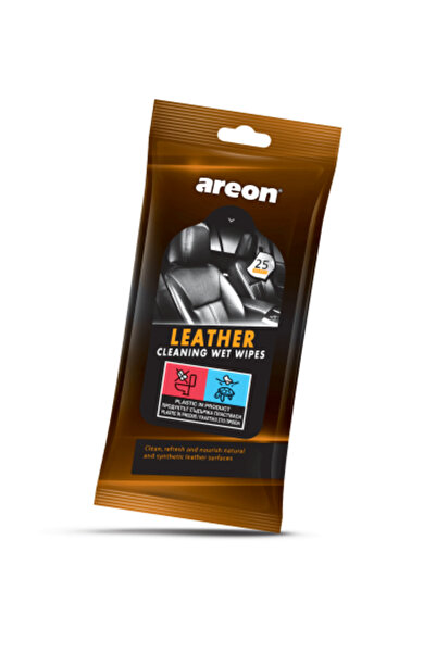 Areon Șervețele umede auto din piele