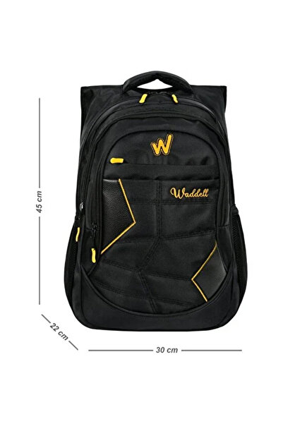 Waddell Μαύρο σακίδιο πλάτης 1900 Denier 4052-S