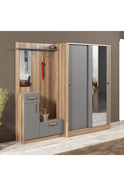 Abre VM-36300 ANTRASİT VESTİYER PORTMANTO