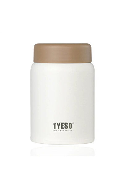 Tyeso Chief Anne Bebek Mama Vakumlu Termos Cep Boyu 280ML Beyaz