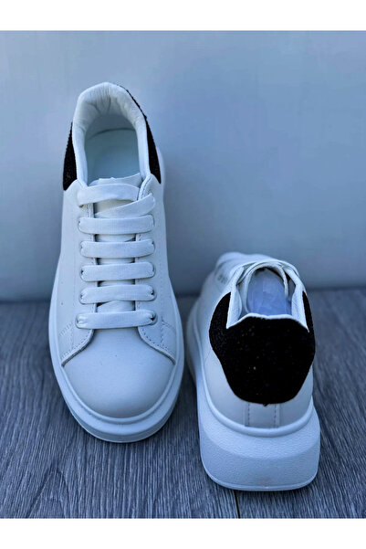 ddastore Women's white/black Sneakers