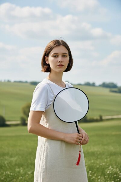 YELPAZE DÜNYASI Yuvarlak Japon Yelpaze