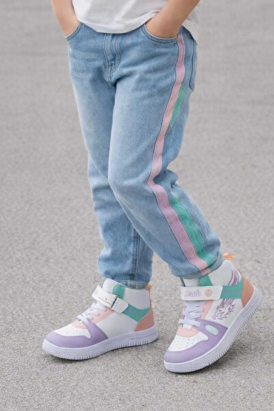 mackrock sports حذاء رياضي للأطفال للجنسين - حذاء رياضي مرن وقابل للتنفس مع ش...