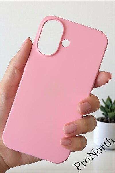 ProNorth حافظة متوافقة مع هاتف آيفون 16 مع شعار إطلاق ناعم وغطاء داخلي من الس...