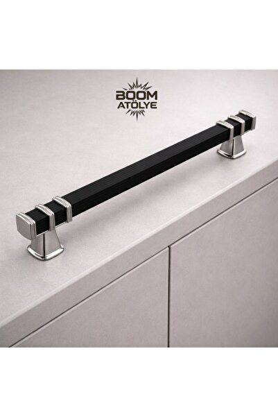Boom Atölye Kare Metal Dolap Kulpu 96-224 mm Modern Mutfak Çekmece Mobilya Kulpu