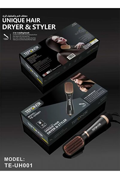 Generic TEFONER Professional 1200W 2 in 1 Hair Styler, Dryer & Straightener, ...