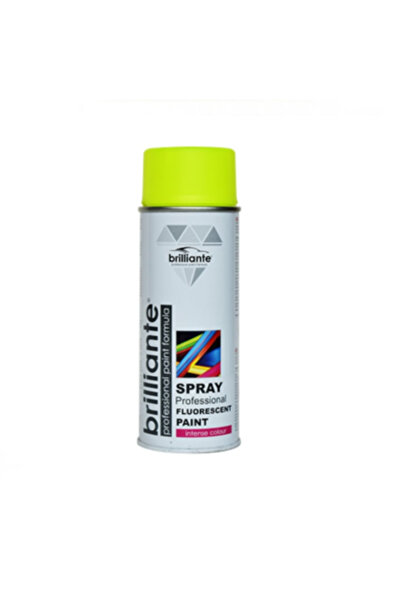 BRILLIANTE Vopsea spray Galben Fluorescent 400ml Galben