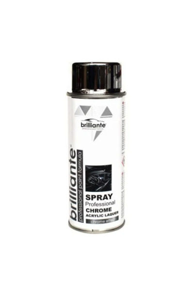 BRILLIANTE VOPSEA SPRAY CROM (ARGENTIU) 400ml BRILLANT