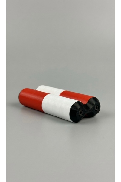 tridi.tr Hand Roller™ Yeni Nesil Stres Oyuncağı - Odaklanma Yardımcısı Anti Stres Fidget Toy - Kırmızı Beyaz