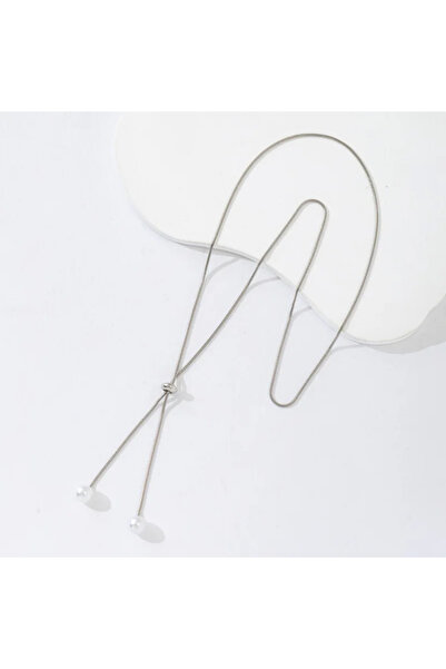 lor Colier Lung Elegant cu elemente tip perla