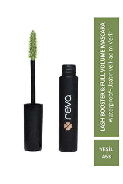 REVA Lash Booster & Full Volume Color Maskara Green-Tam Hacim & Uzatan Renkli...