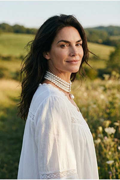 FAYRA ACCESSORIES İnci Mayorka Choker Kolye