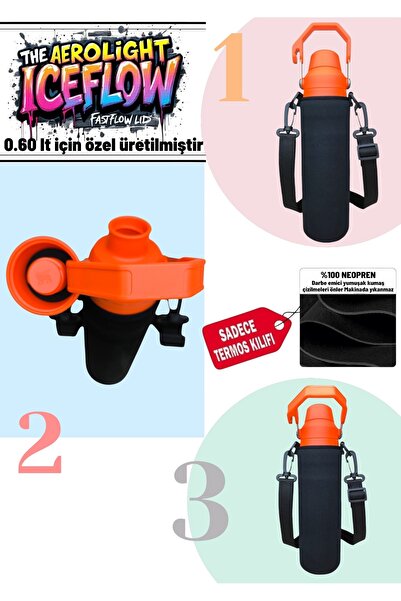 MELA The Aerolight Iceflow 20 Oz 0,60 Lt Neopren Termos Kılıfı