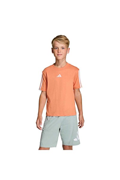 adidas J 3S Tee 160 Unisex Genç Spor T-shirt KD8553