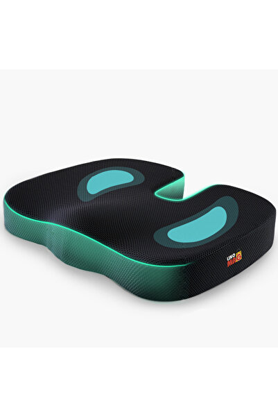 Linomag Pernă ortopedică pentru scaun de birou și mașină, suport pentru cocci...