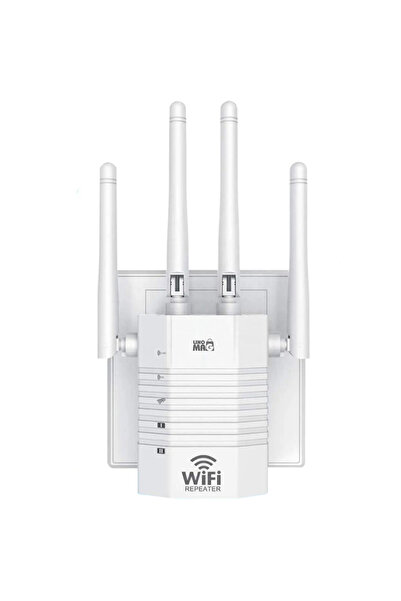 Linomag Amplificator de semnal WiFi Linomag®, bandă duală 2.4/5GHz, 4 antene,...