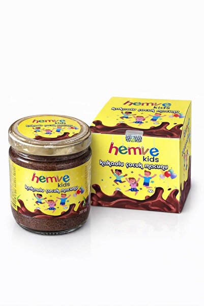 HEMVE İştah Açıcı Bal , Polen , Arı Sütü , Hurma Pekmezli Kakaolu Çocuk Macun...