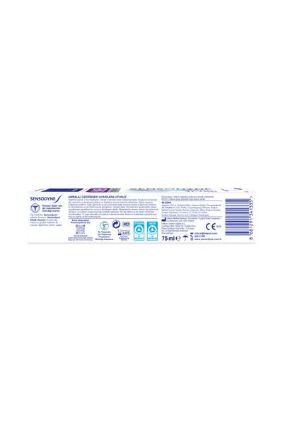 Sensodyne Klinik Onarım Beyazlatıcı Diş Macunu 75ml x 2 Adet