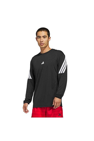 adidas Ανδρικό μπλουζάκι μπάσκετ με μακριά μανίκια Crazylite Ls JZ9647 Μαύρο