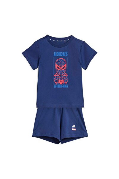 adidas طقم i Mrvl Sm T للجنسين ملابس رياضية للأطفال - طقم علوي JZ7676