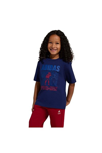 adidas Lk Mrvl Sm t Unisex Children's Sports T-Shirt Jz7667