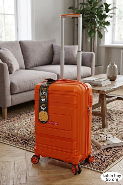 Travel POLO PP ESNEK MALZEME KIRILMAZ KÜÇÜK BOY VALİZ