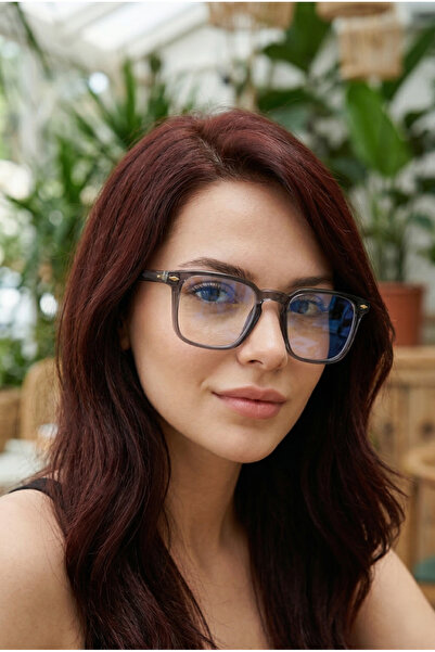 MONAL نظارات Frank للجنسين ذات النظارات الزرقاء القابلة للتغيير