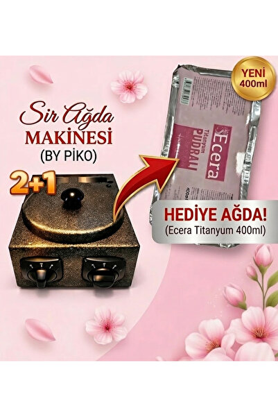 HELIX COSMETIC 2+1 Profesyonel Sir Ağda Makinesi Paslanmaz Çelik
